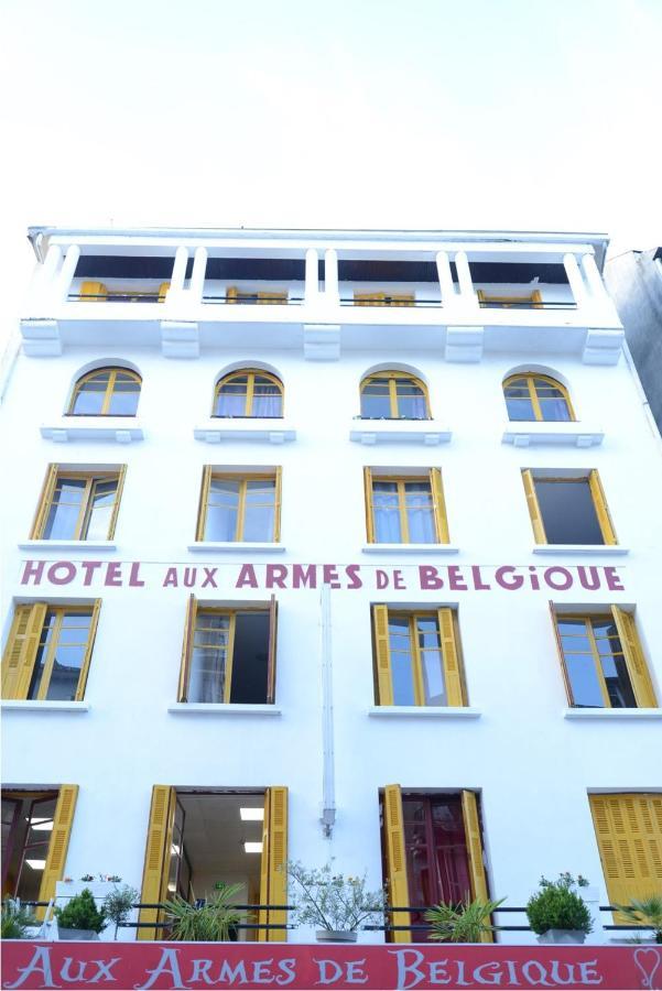 Hotel Aux Armes De Belgique ลูร์ด ภายนอก รูปภาพ